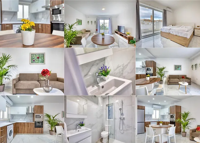 شقة فندقية Modern W Balcony - Valletta Views 4*