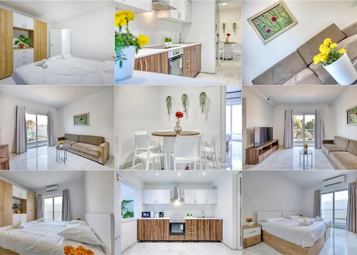 아파트호텔 Modern W Balcony - Valletta Views 4*