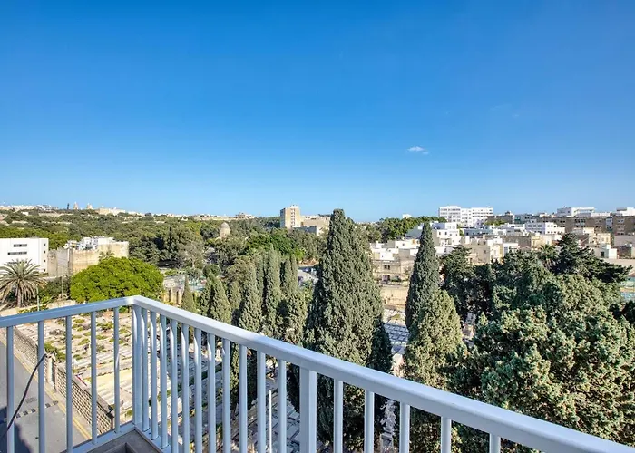 아파트호텔 Modern W Balcony - Valletta Views